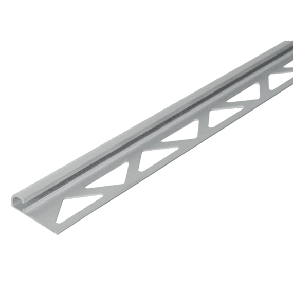 Afgerond Afsluitprofiel Tegel Aluminium Zilver 8/2,5