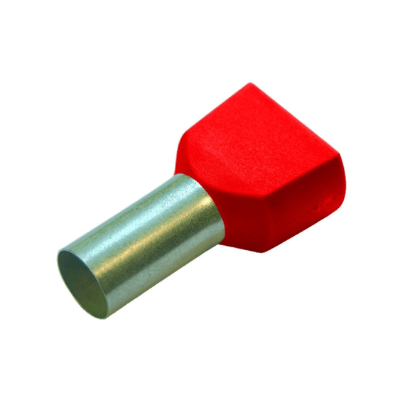 Huls 10x2,0 / 26,0mm Rood