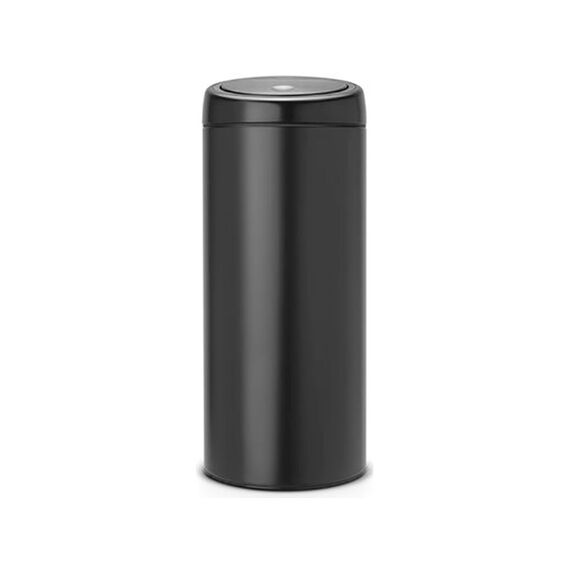 Touch Bin Afvalemmer 30L Met Kunststof Binnenemmer Matt Black