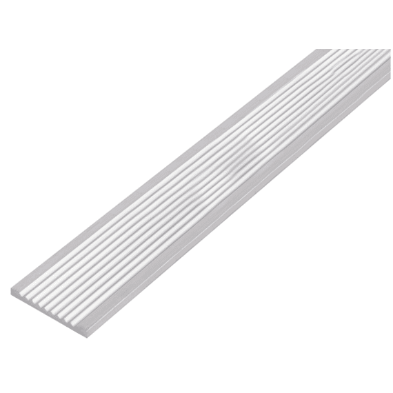 Afdekprofiel Aluminium Brut 30x3/2m