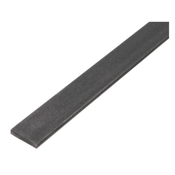 Platte Stang Staal Ruw 20x2/1m