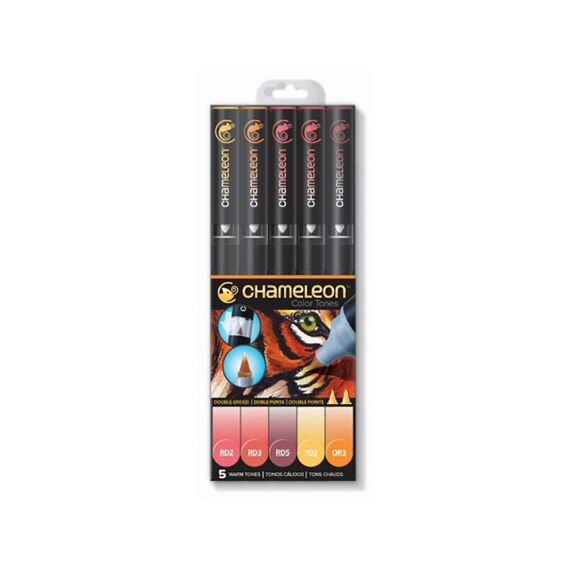 Chameleon 5-Pen Set Warme Tinten