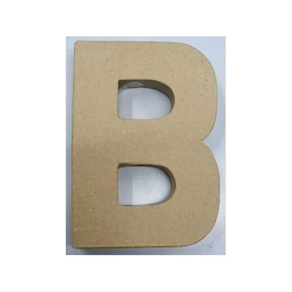 Paper Shape Letter 20X13.75X2.5 Cm B