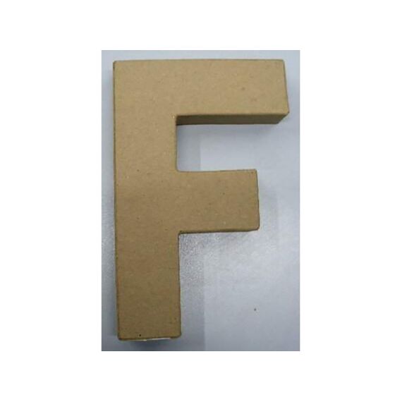 Paper Shape Letter 20X13.75X2.5 Cm F