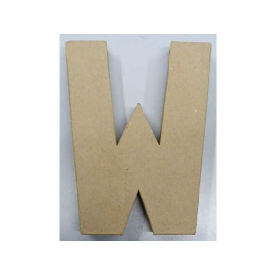 Paper Shape Letter 20X13.75X2.5 Cm W