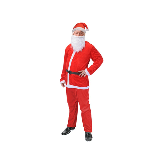 Kerstmanpak 5Dlg Luxe