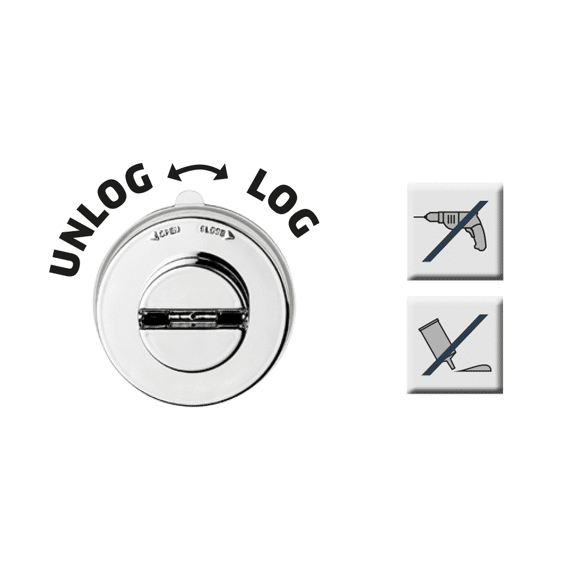 Ridder Toiletrolhouder