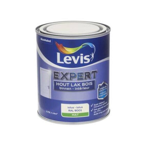 Levis Expert Houtlak Binnen Mat 0,75L Lotus