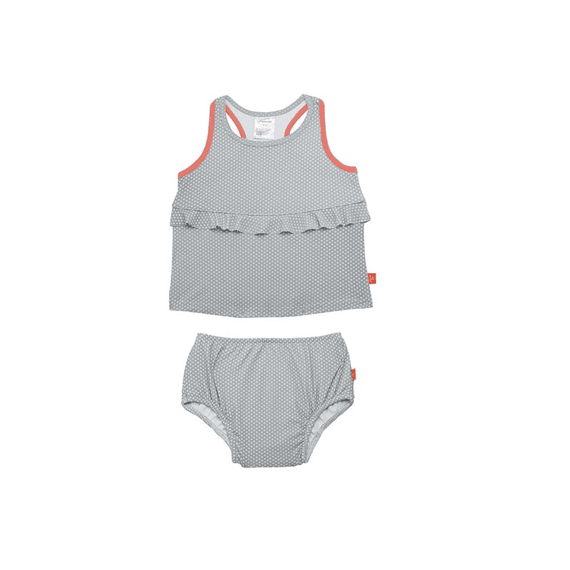 Lassig Tankini Set 2Delig Polka Dots Grey 18M