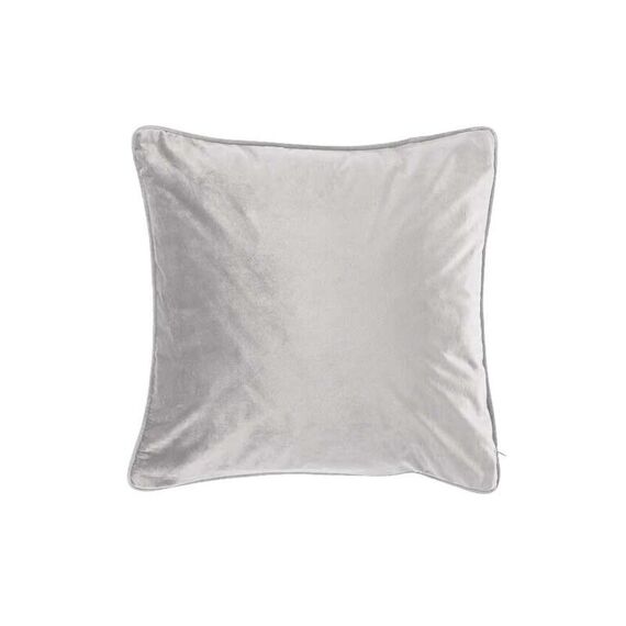 Kussen Microvelvet (Incl Vulk) 45X45 Lichtgrijs