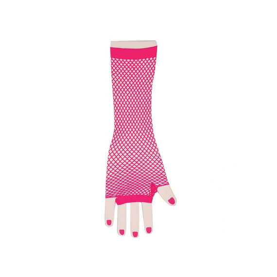Handschoen Visnet Fuchsia