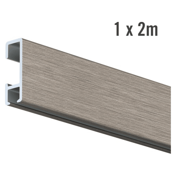 All-in - One Kit 1x2m Click Rail - Alu.