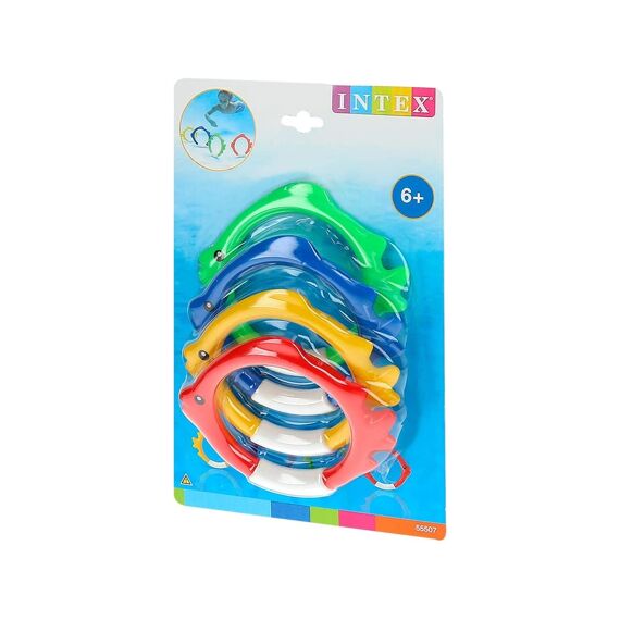 Intex 55507 Underwater Fish Rings 4 Colors