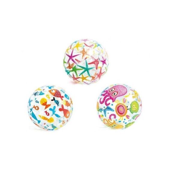 Intex 59040 Lively Print Beach Ball 51Cm 3 Assortie Prijs Per Stuk