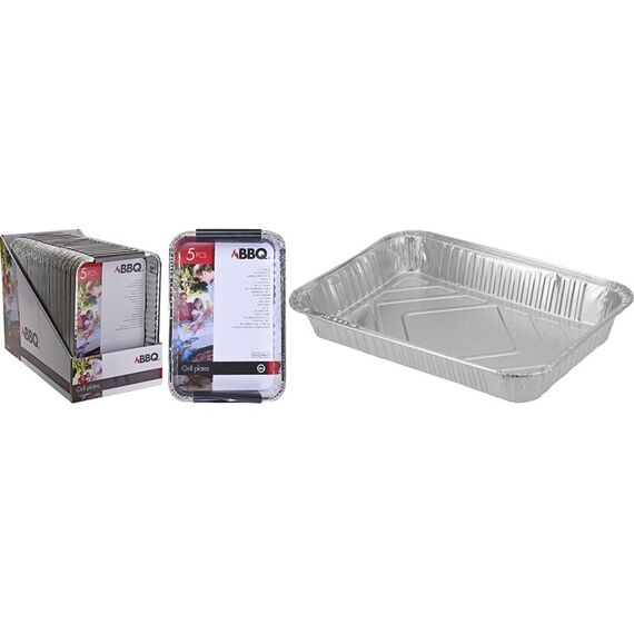 Bbq Schalen Set Van 5 Stuks 32X23X4Cm