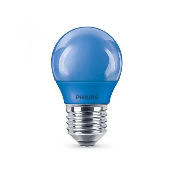 Philips Lamp Led Colored P45 E27 Blue 1Srt4