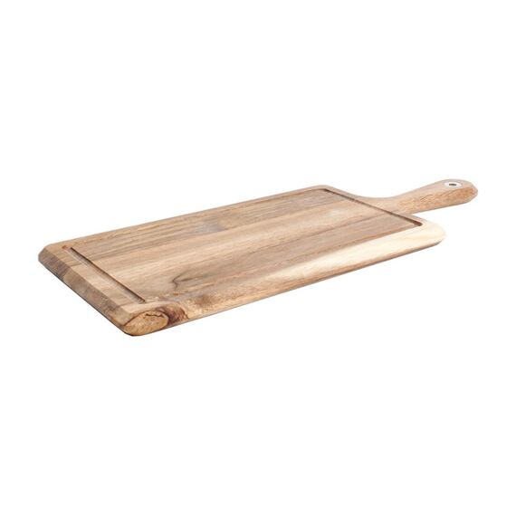 Serveerplank 45X18.5Cm Rechth.+Greep Wood&Food