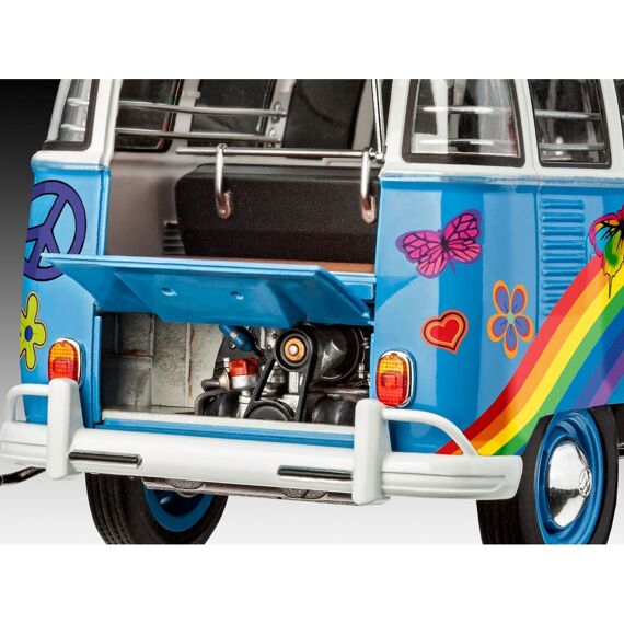 Revell 07050 Vw Samba Bus Flower Power