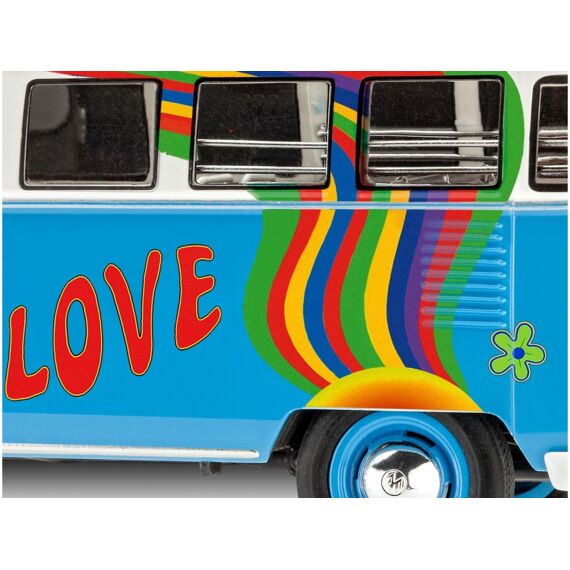 Revell 07050 Vw Samba Bus Flower Power