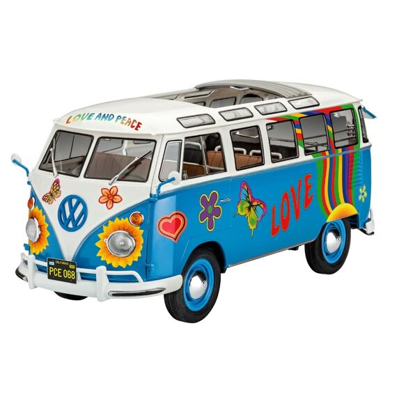 Revell 07050 Vw Samba Bus Flower Power