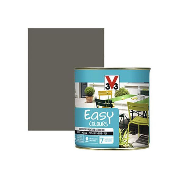 V33 Verf Easy Colours 0,5L Satijn Taupe