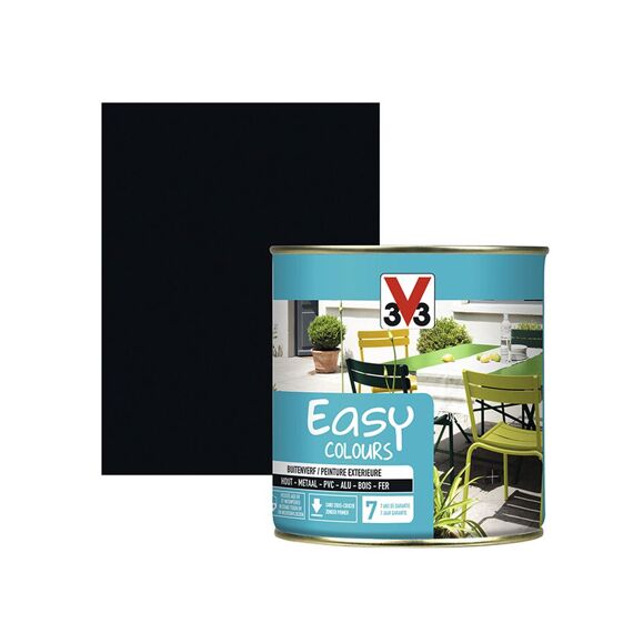 V33 Verf Easy Colours 0,5L Poeder Noir