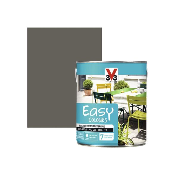 V33 Verf Easy Colours 2,5L Satijn Taupe