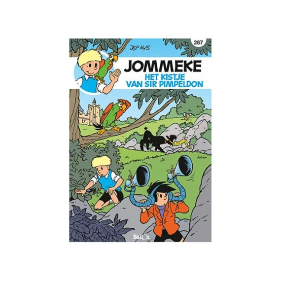 Strip Jommeke Nr 287 Het Kistje Van Sir Pimpeldon
