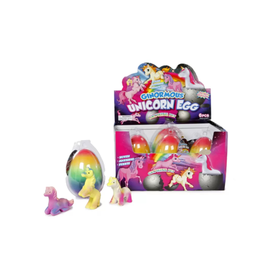 Jumbo Ei Met Groeiende Eenhoorn 3 Assortiment 11Cm