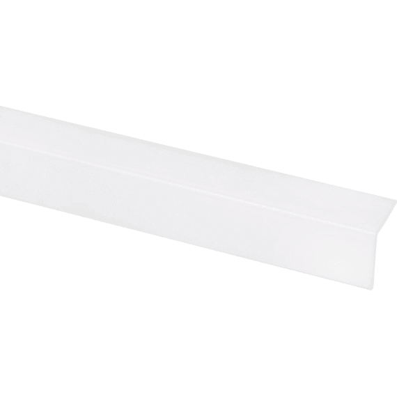 Hoekprofiel 20x20x2600mm Zelfklevend Wit