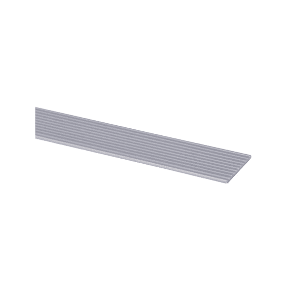 Slijtstrip 2,5x40x2600mm Zelfklevend Rvs