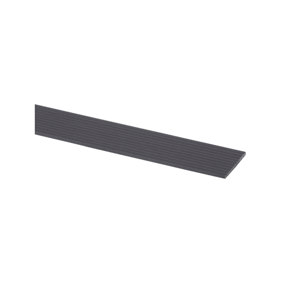 Slijtstrip 2,5x40x2600mm Zelfklevend Antraciet