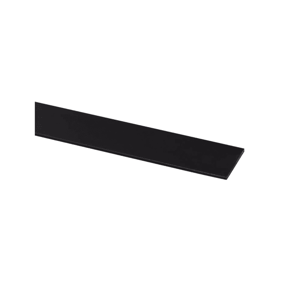 Afdekprofiel 2x30x2600mm Zelfklevevend zwart