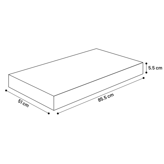 Kussen Dreambay Bench Zw85Cm50Mm