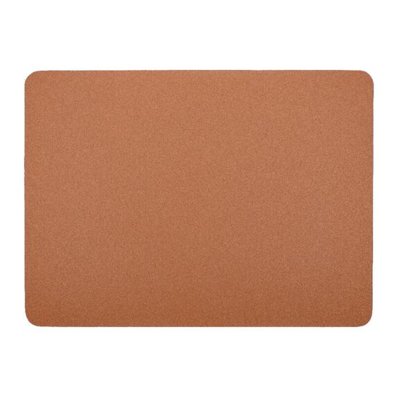 Placemat Leather Look Imitation 33X45Cm Peach Caramel