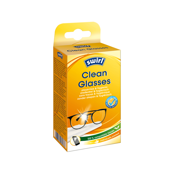 Swirl Brilpoetsdoekjes Anti-Beslaan 50St