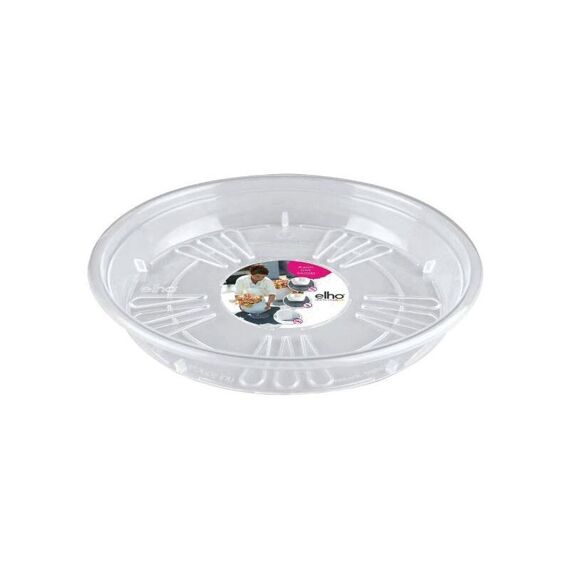 Elho Uni-Saucer Round 14Cm Transparent