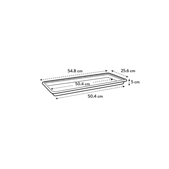 Elho Green Basics Garden Xxl Saucer 60cm Living Black