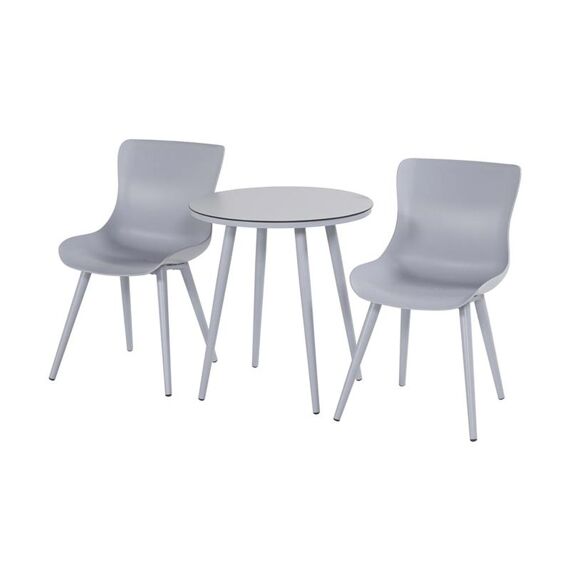 Sophie Studio Bistro Tafel H70Cm Diam 66Cm Misty Grey Frame/ Light Grey Hpl Tafelblad