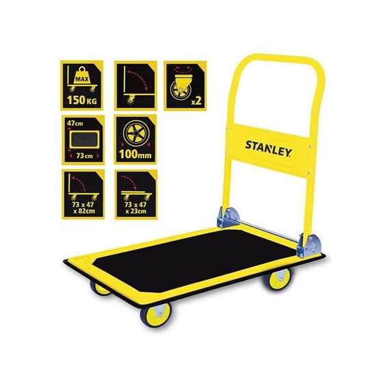 Plateauwagen Stanley 150Kg