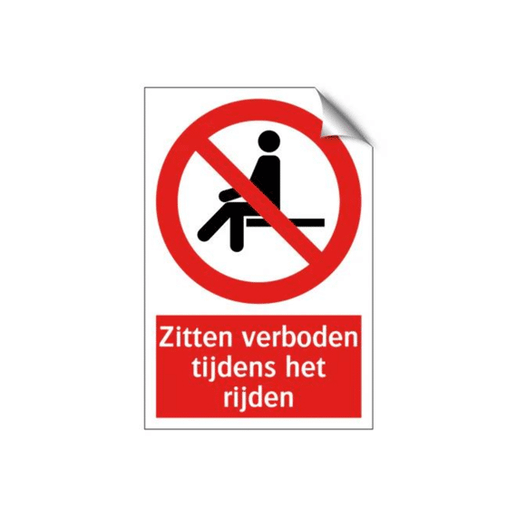 Pick Up Pict. Zelfkl. 10x10 Geen Zitplaats Tijdens Het Rijden