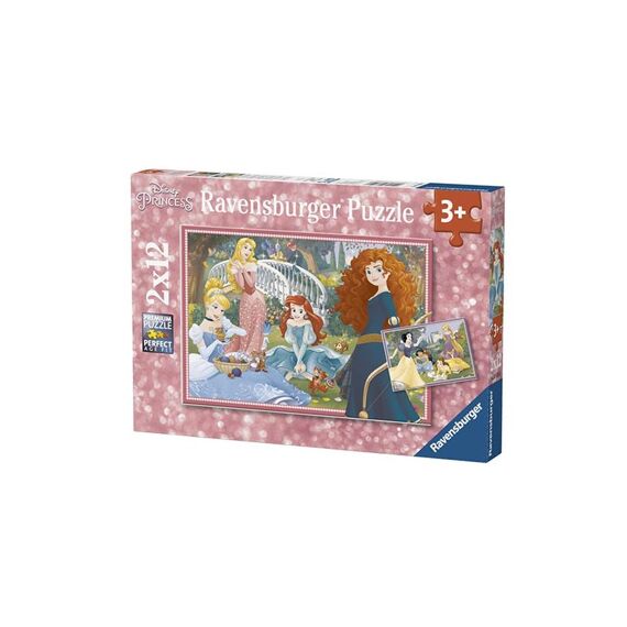 Ravensburger Puzzel 2X12 Stuks Disney Princess