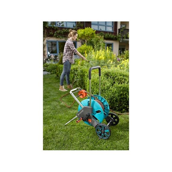 Gardena Slangenwagen Aquaroll M Easy Met 20M Flex Slang, Niet Gemonteerd 18517-20