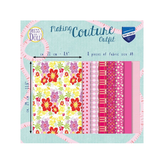 Making Couture Fabric Set Pink