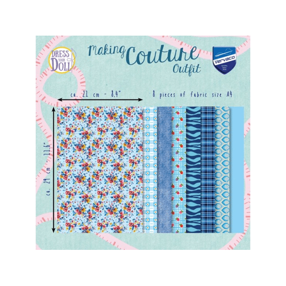 Making Couture Fabric Set Blues