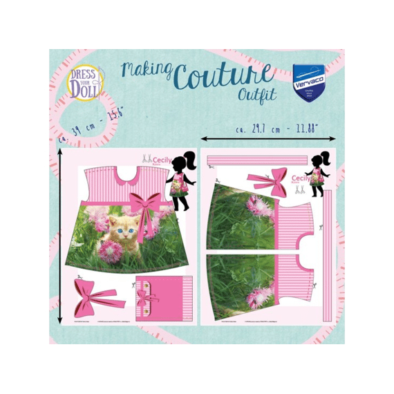 Outfit Making Couture Set Cecily Kitten