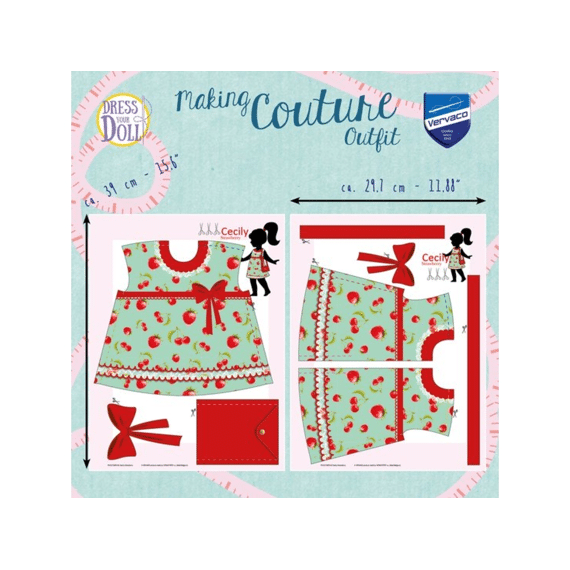 Outfit Making Couture Set Cecily Strawberry