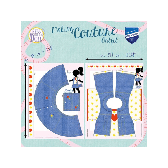 Outfit Making Couture Set Emily Heart Jeans