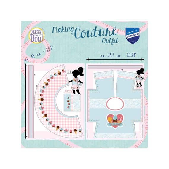 Outfit Making Couture Set Emily I Love Ice Cream