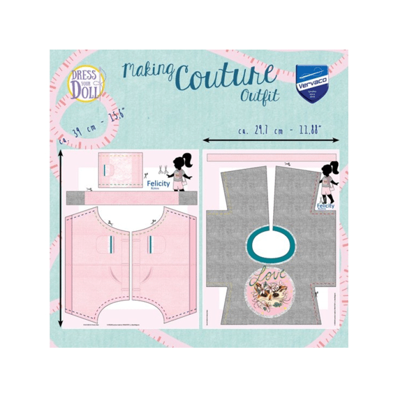Outfit Making Couture Set Felicity Kitten